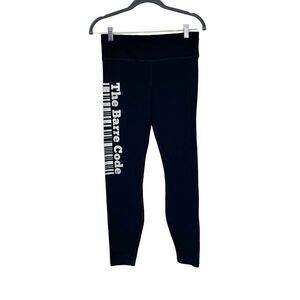 Rubee Couture The Barre Code black leggings size L